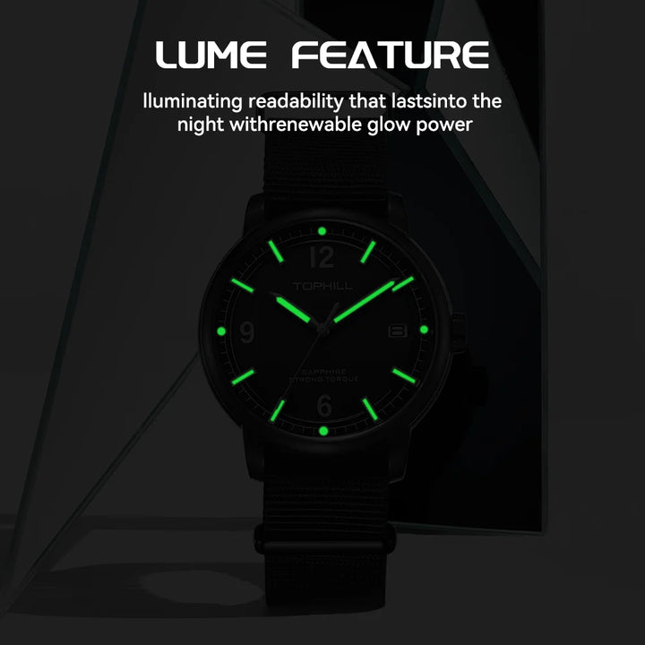 Mens Sapphire Quartz Watch