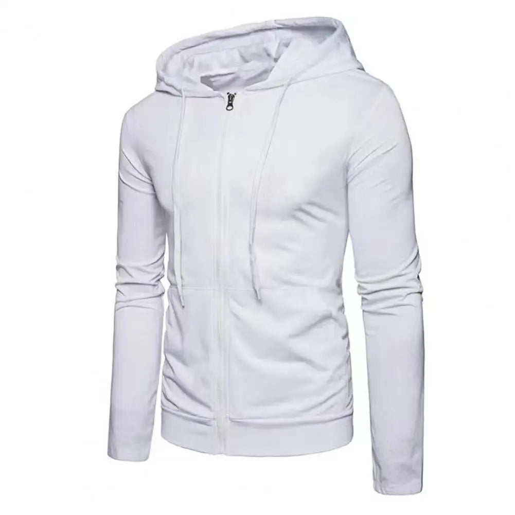 White hoodie on a white background