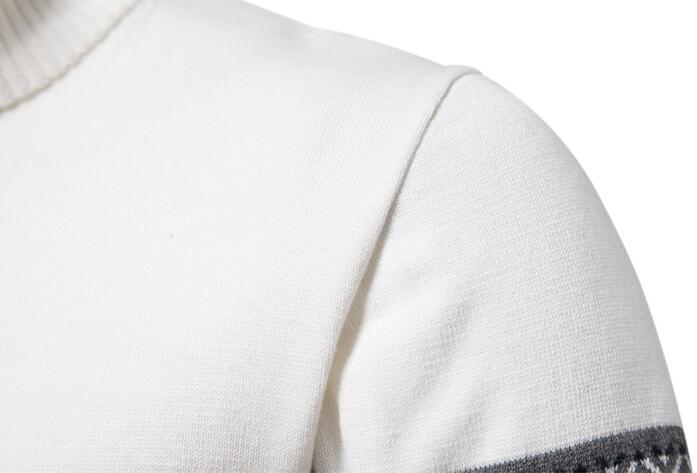 Striped Quarter-Zip Fleece Pullover