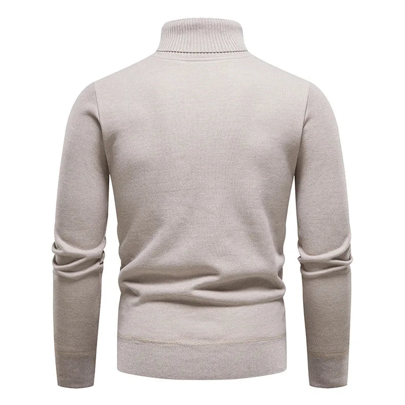 Merino Wool Turtleneck Sweater