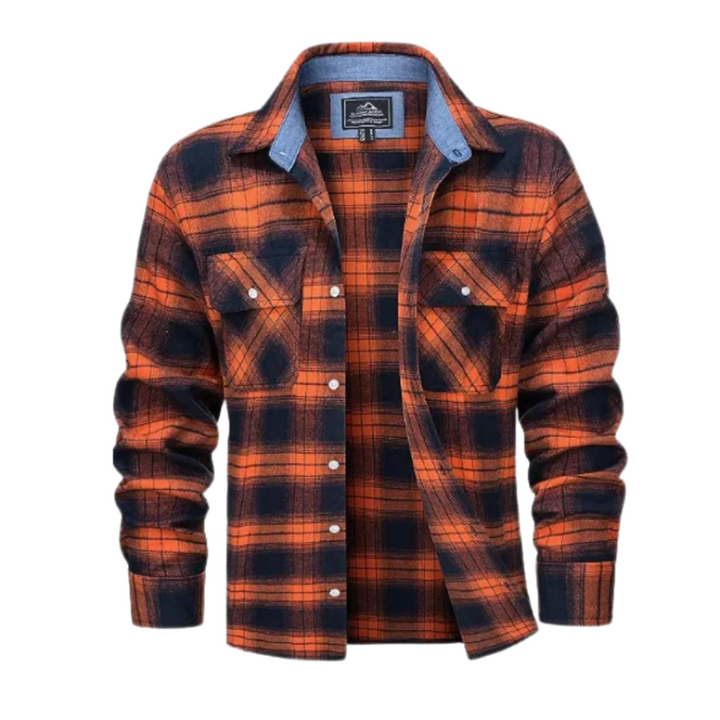 Mens Heritage Plaid Flannel Shirt