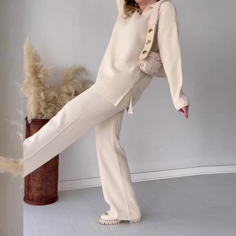 Women's Two-Piece Knit Outfit