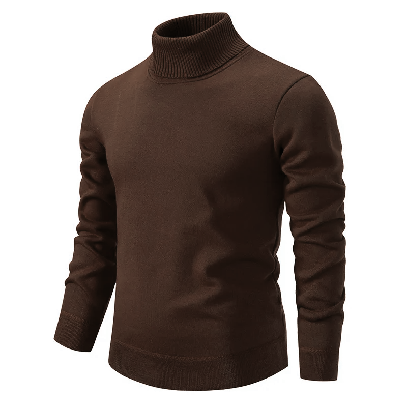 Merino Wool Turtleneck Sweater