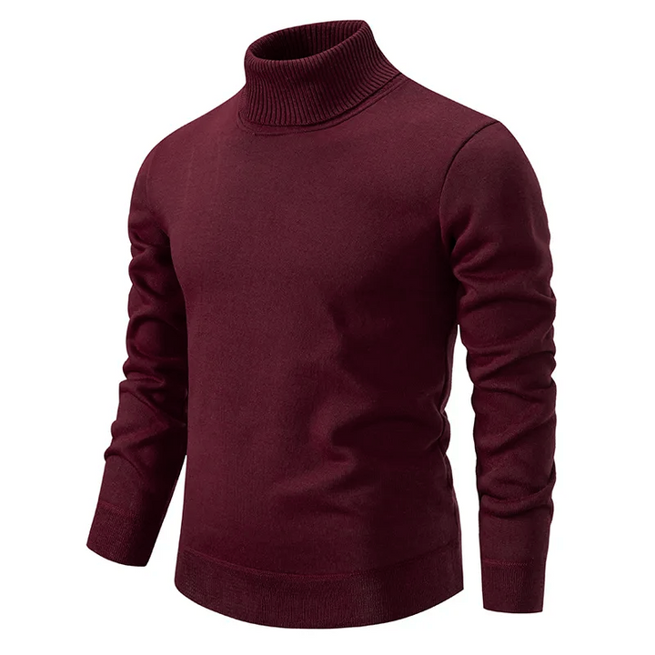 Merino Wool Turtleneck Sweater