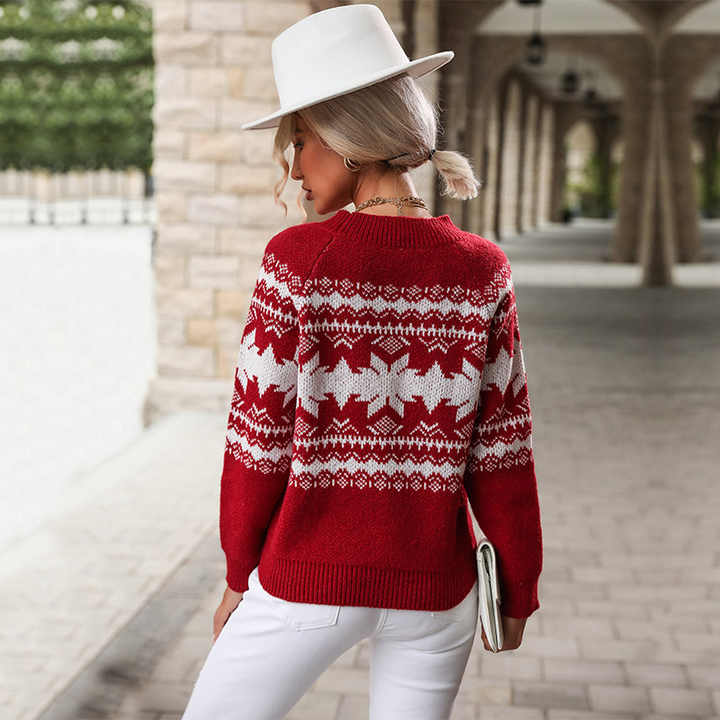Women's Snowflake Sweater