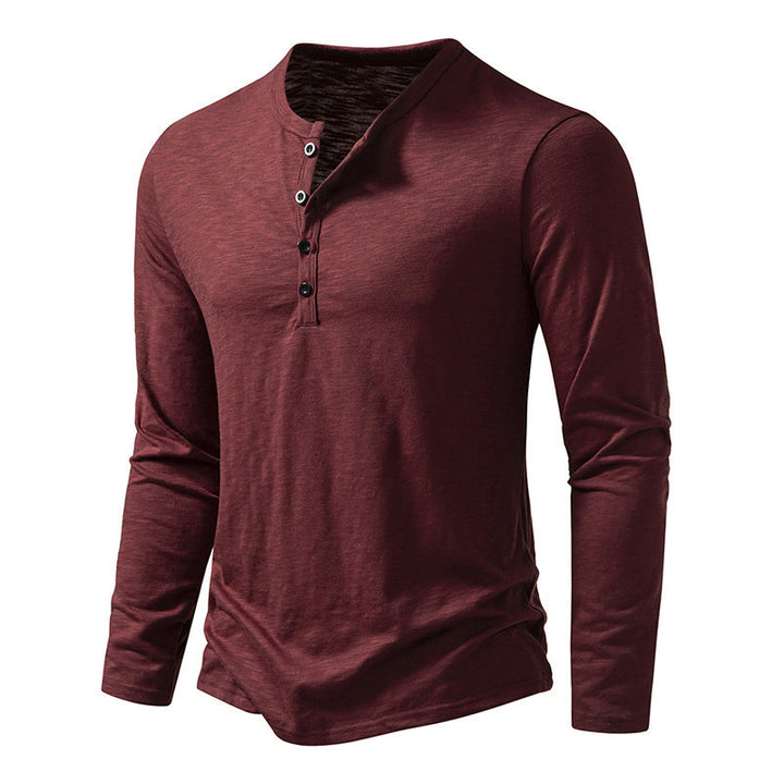 NuMode | Vintage Henley Long Sleeve Shirt