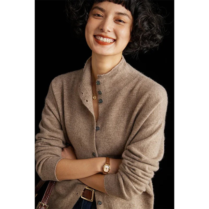 NuMode | Women’s Slim Fit Cashmere Wool Cardigan