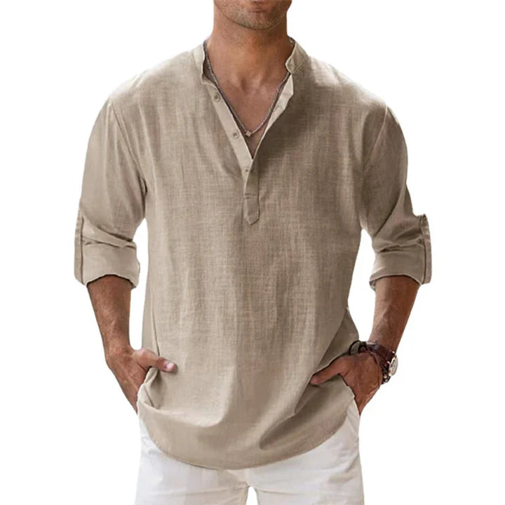 NuMode | Men's Cotton Long-Sleeve Shirt