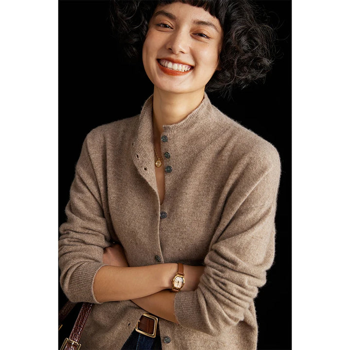 NuMode | Women’s Slim Fit Cashmere Wool Cardigan