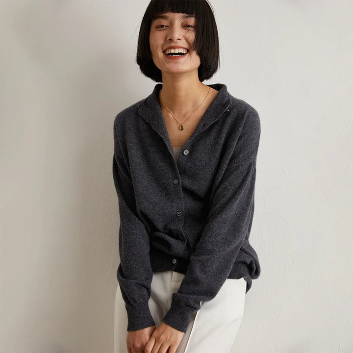 NuMode | Women’s Slim Fit Cashmere Wool Cardigan