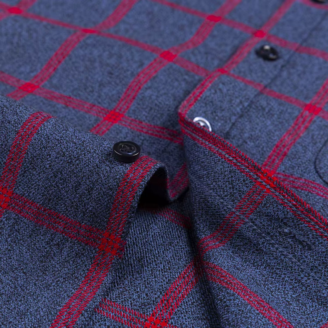 Men's Check Cotton Shirt