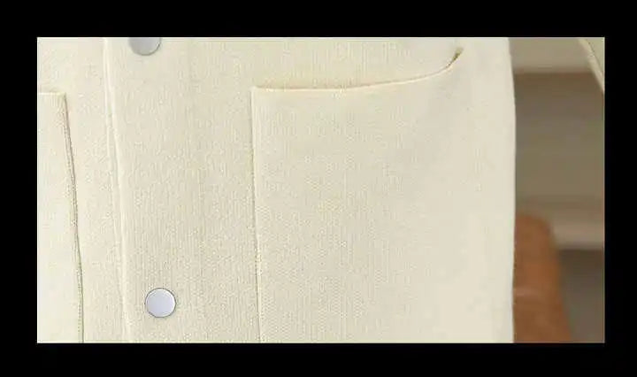 Men’s Striped Button-Up Cardigan