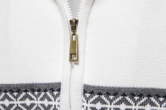 Striped Quarter-Zip Fleece Pullover