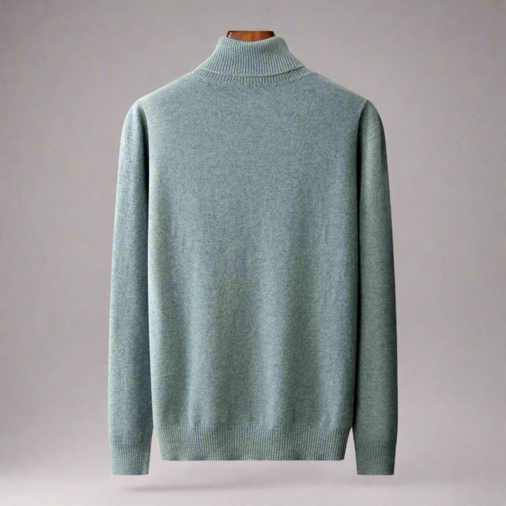 NuMode | Men's Luxury Wool Blend Turtleneck Sweater