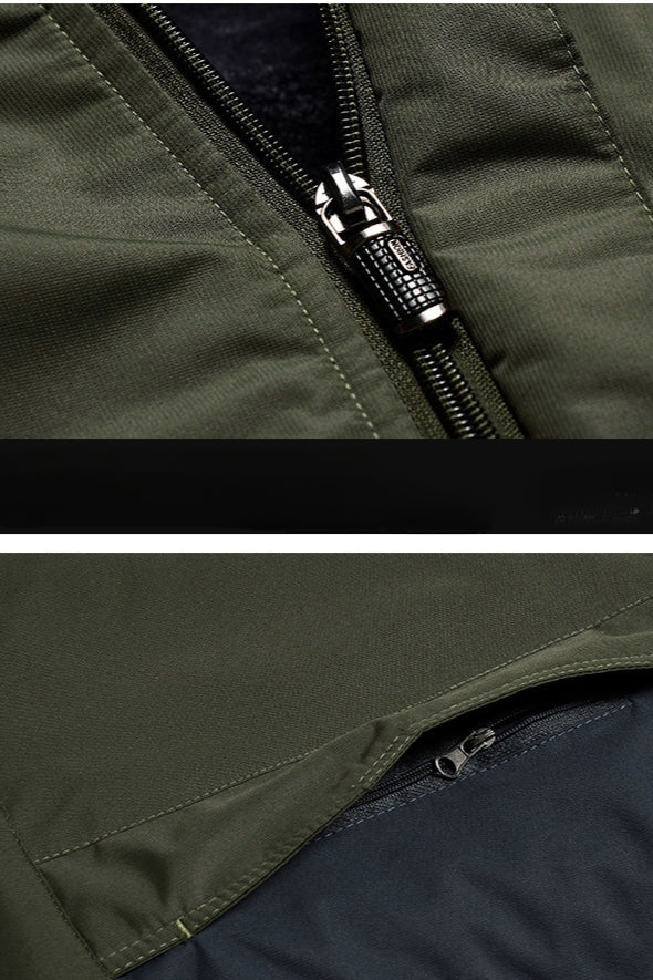 Men's Vintage Waterproof Puffer Jacket