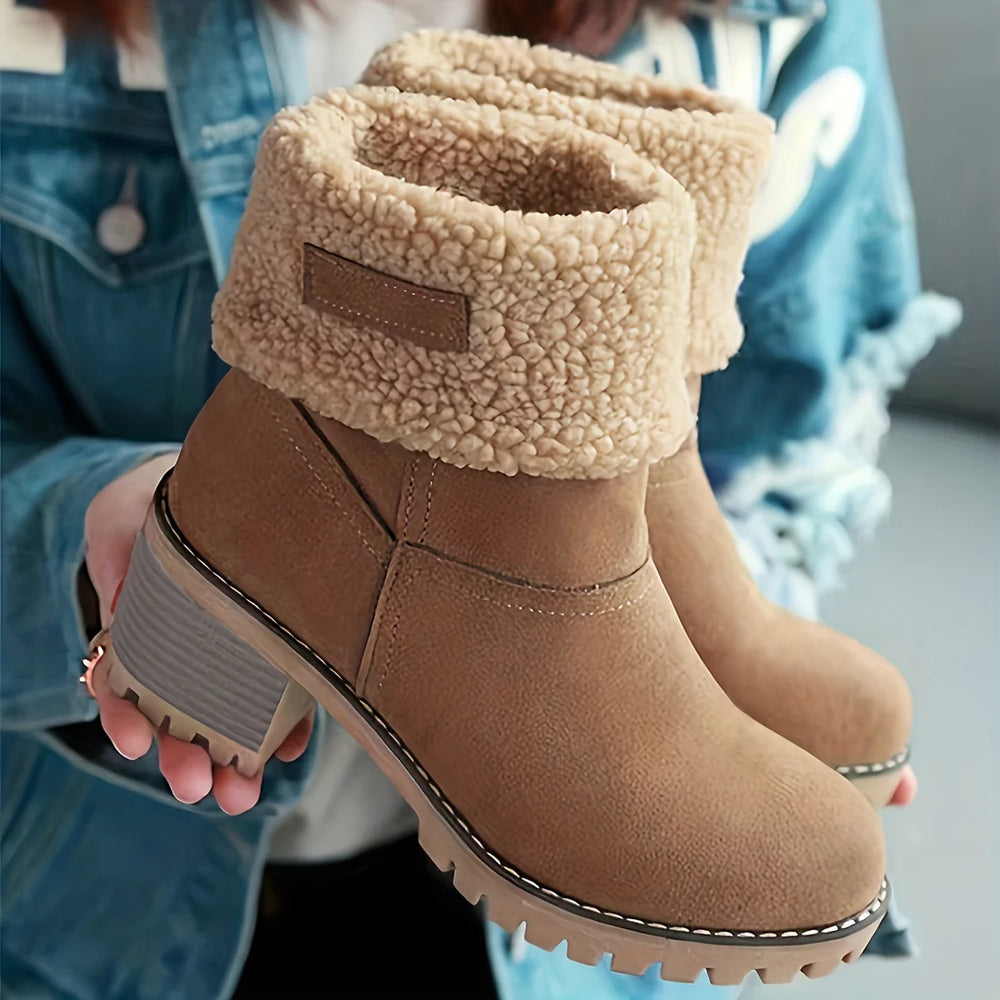 Warm Comfortable Ankle Boot for Women