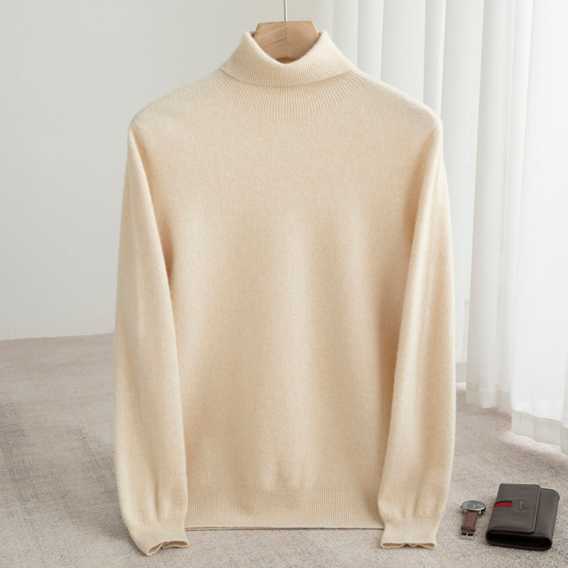 NuMode | Men's Luxury Wool Blend Turtleneck Sweater