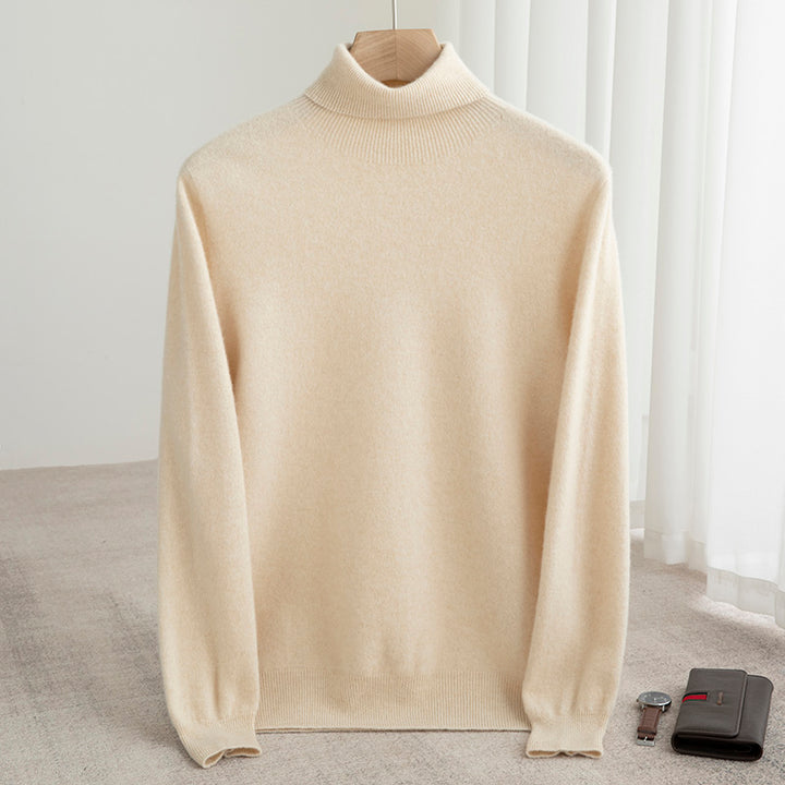 NuMode | Men's Luxury Wool Blend Turtleneck Sweater