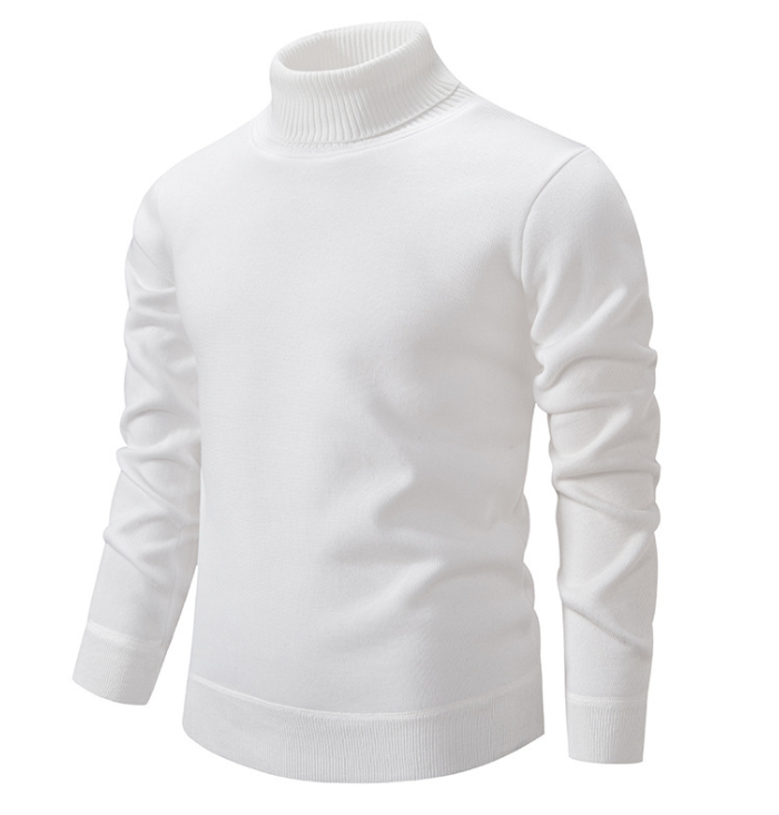 Merino Wool Turtleneck Sweater