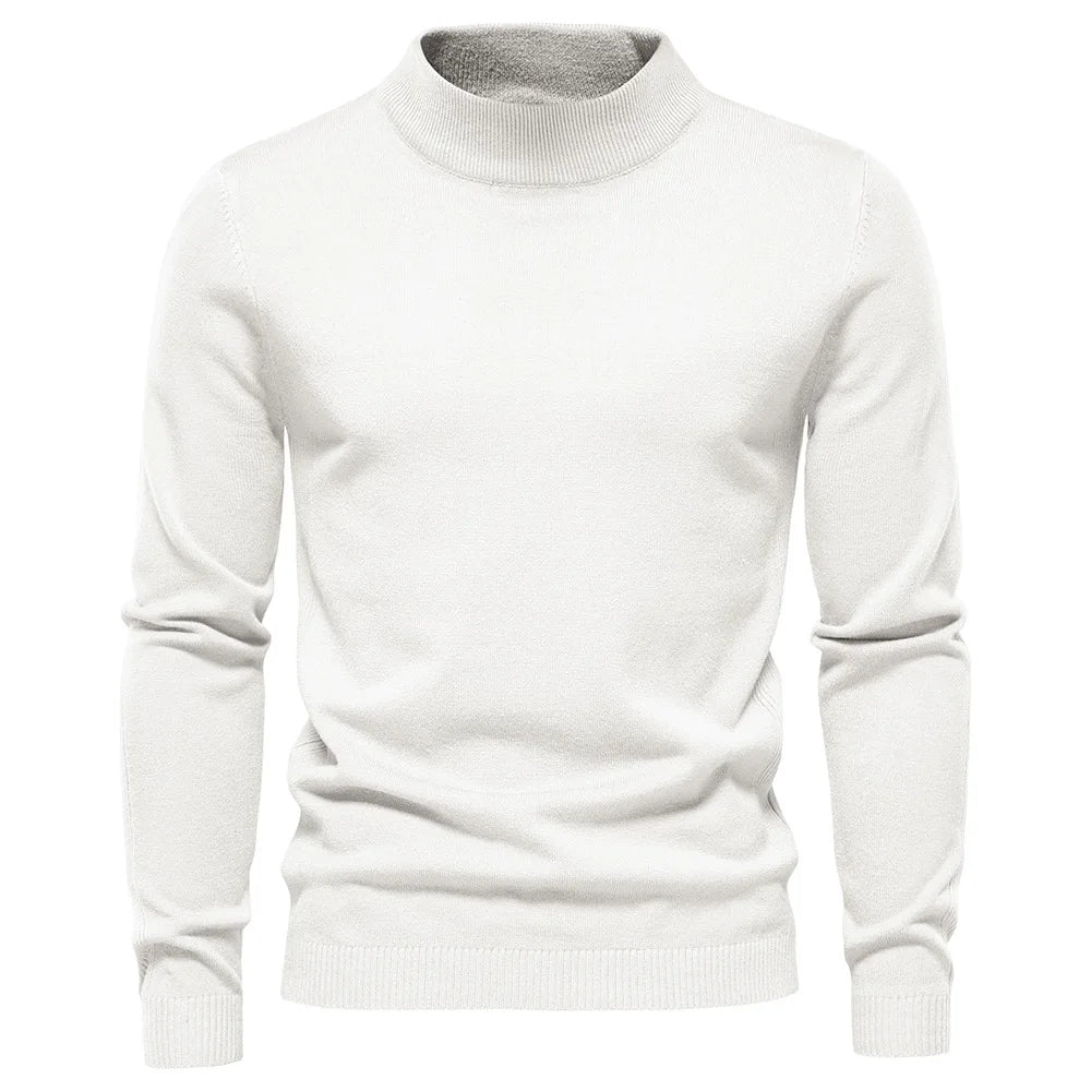 Slim-Fit Turtleneck Sweater For Men
