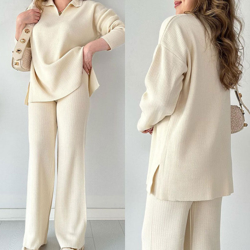 Women's Two-Piece Knit Outfit
