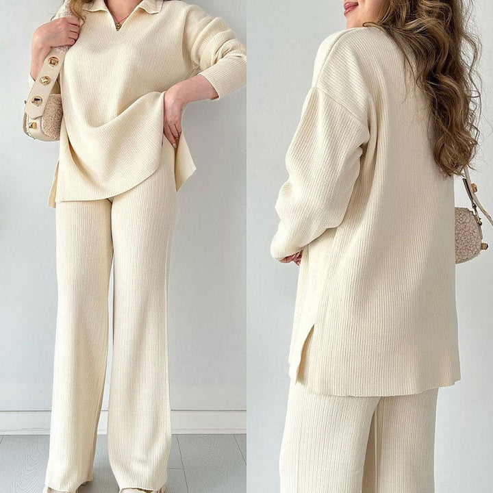 Women's Two-Piece Knit Outfit