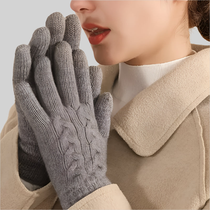 Winter Women's Knitted Gloves