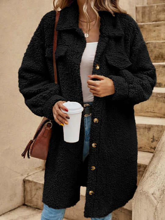 Women's Long Sleeve Padded Coat