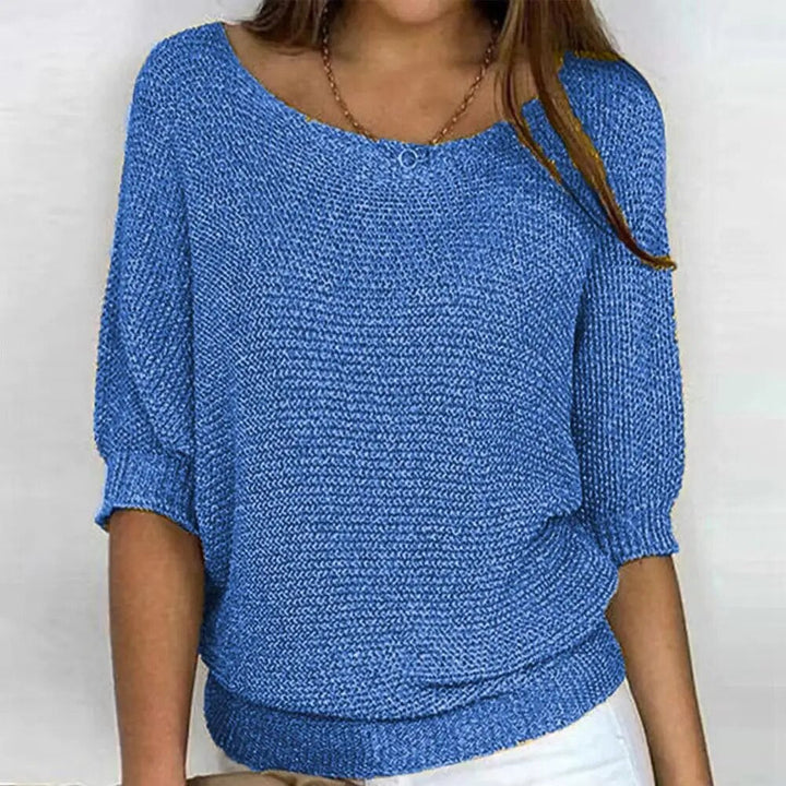 Women’s Bracelet Sleeve Knit Pullover