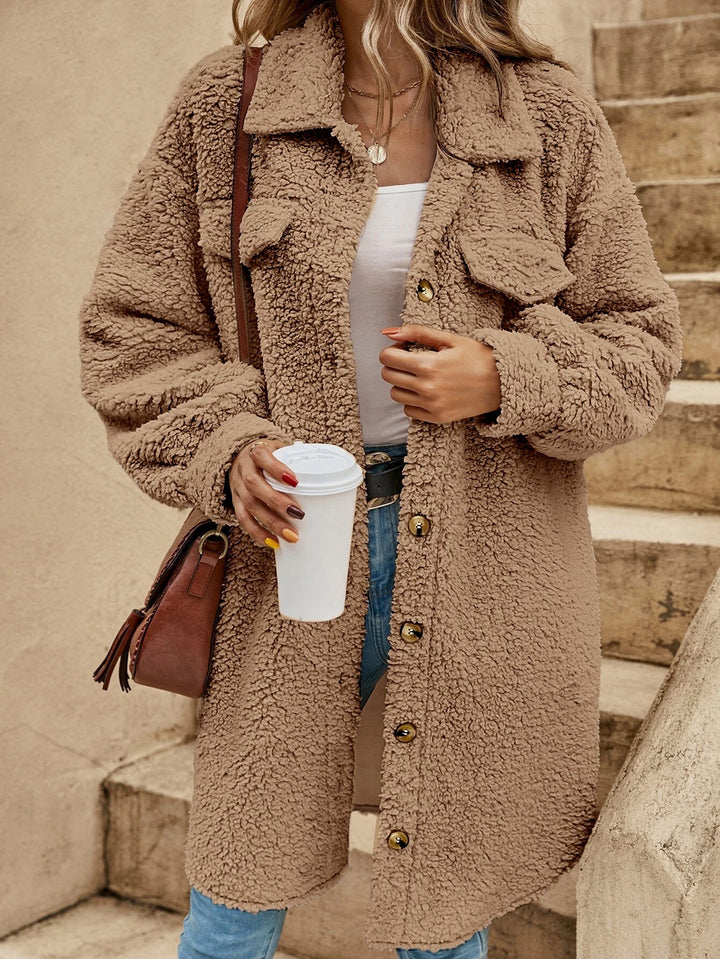 Women's Long Sleeve Padded Coat