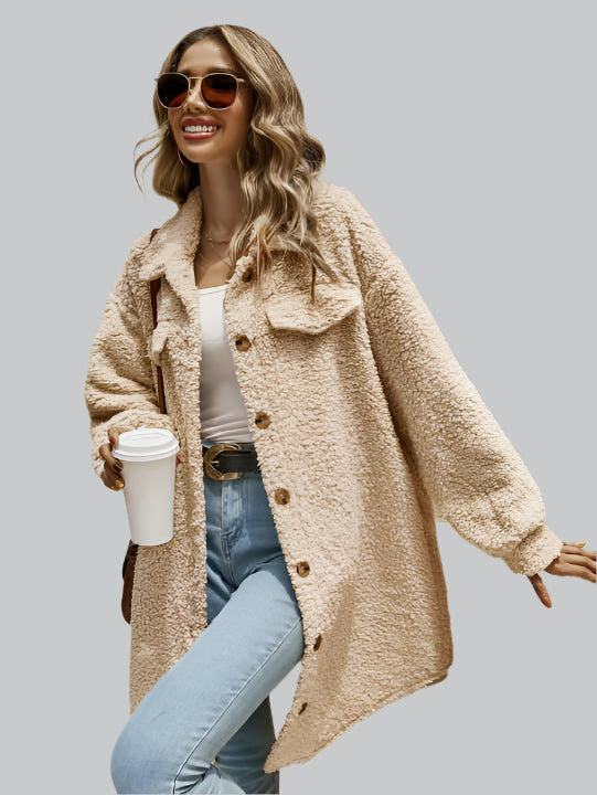Women's Long Sleeve Padded Coat