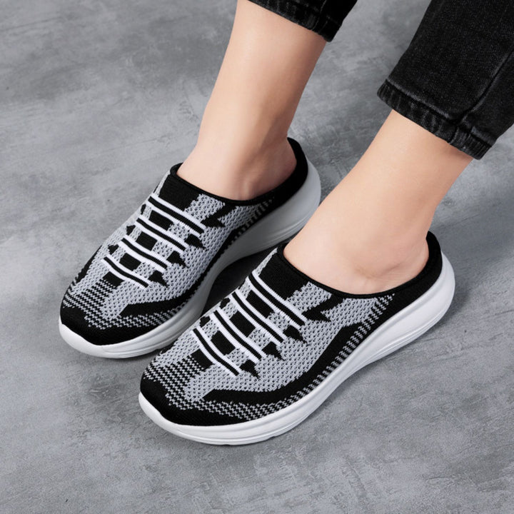  Women's Lightweight Knit Mesh Slippers