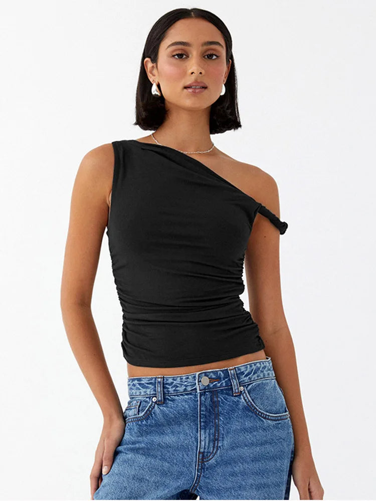 Women One-Shoulder Top