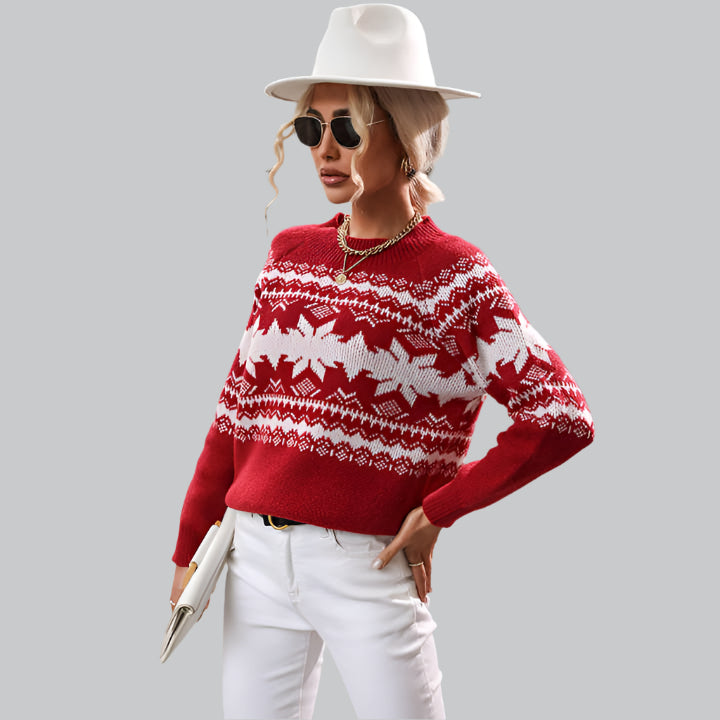 Women's Snowflake Sweater