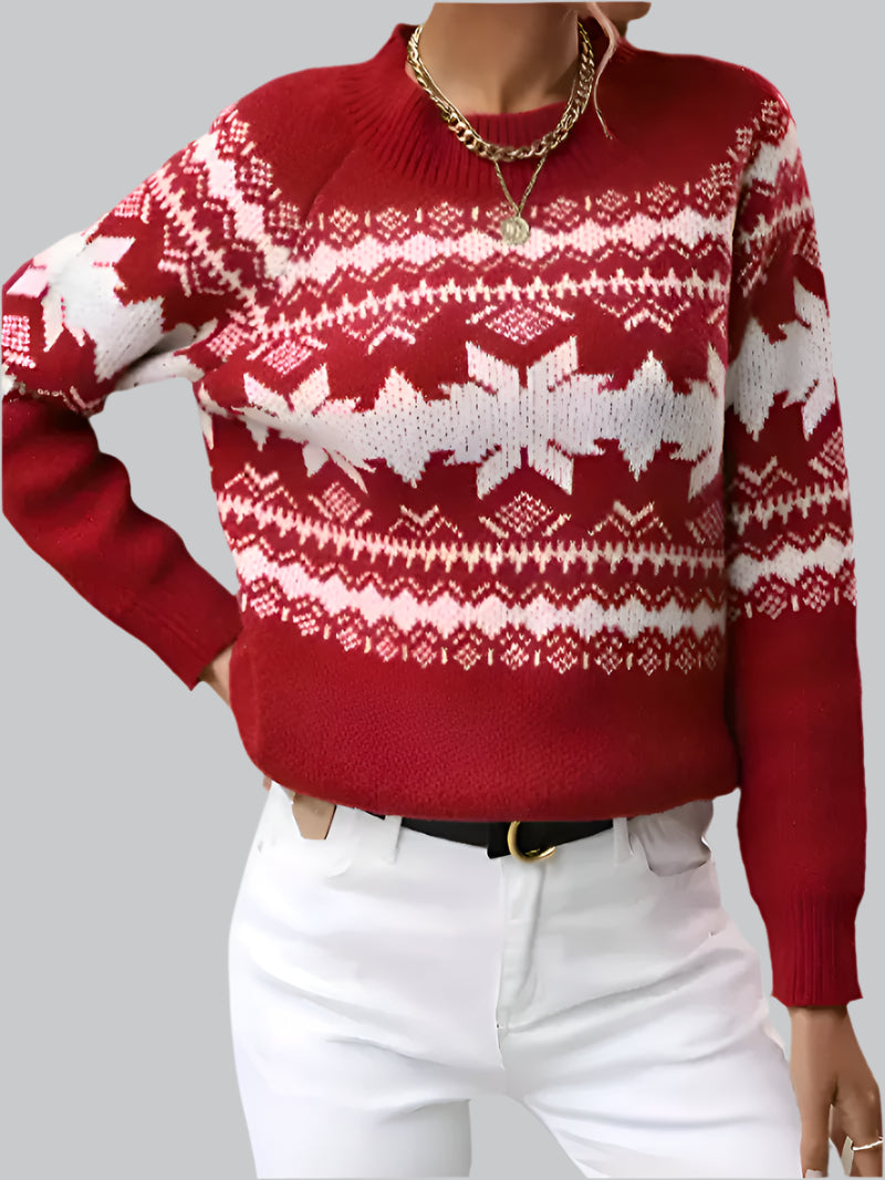 Women's Snowflake Sweater