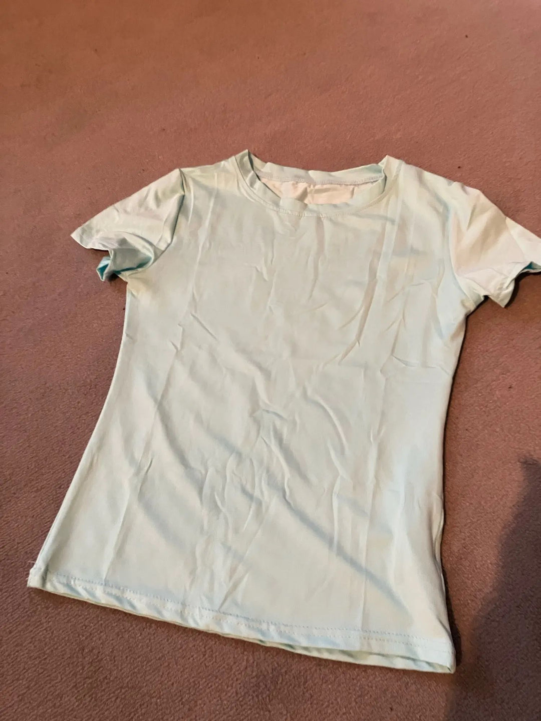  Women Short-Sleeve Skinny Knit Top