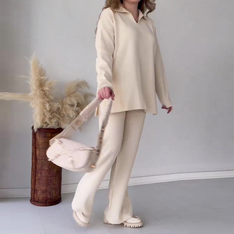Women's Two-Piece Knit Outfit