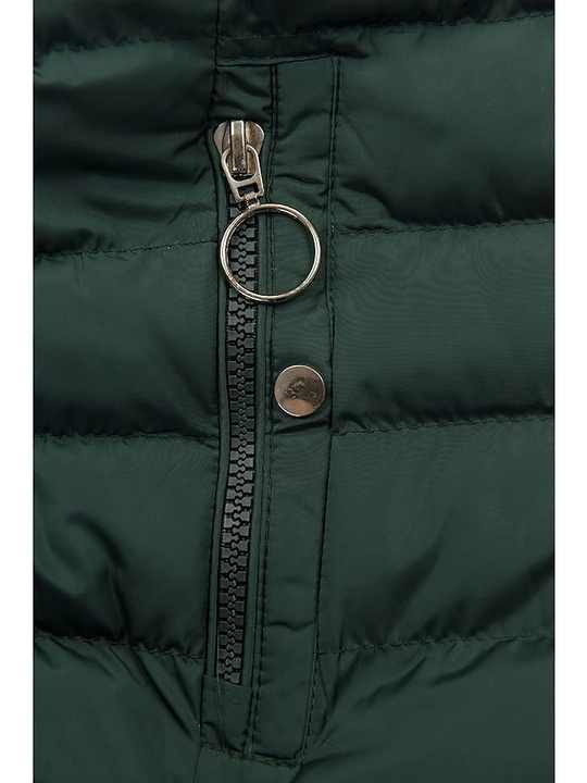 Women's Winter Jacket with Solid Plush