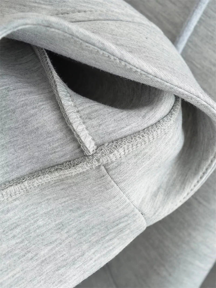 Women's Zipper Hoodie – Cotton Terry Pullover