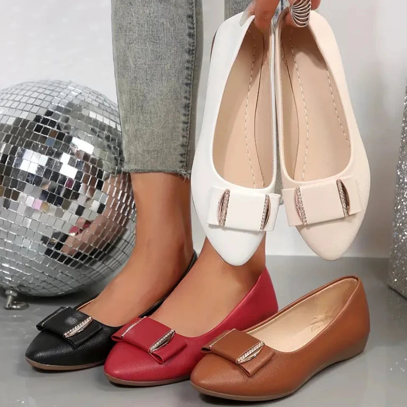 Womens Lightweight Flat Loafers
