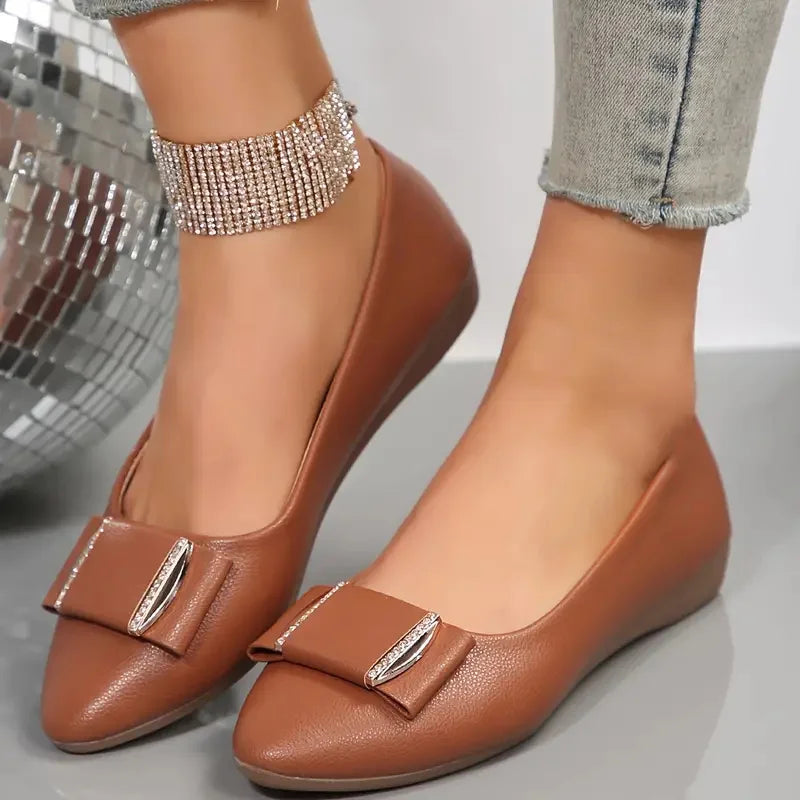 Womens Lightweight Flat Loafers