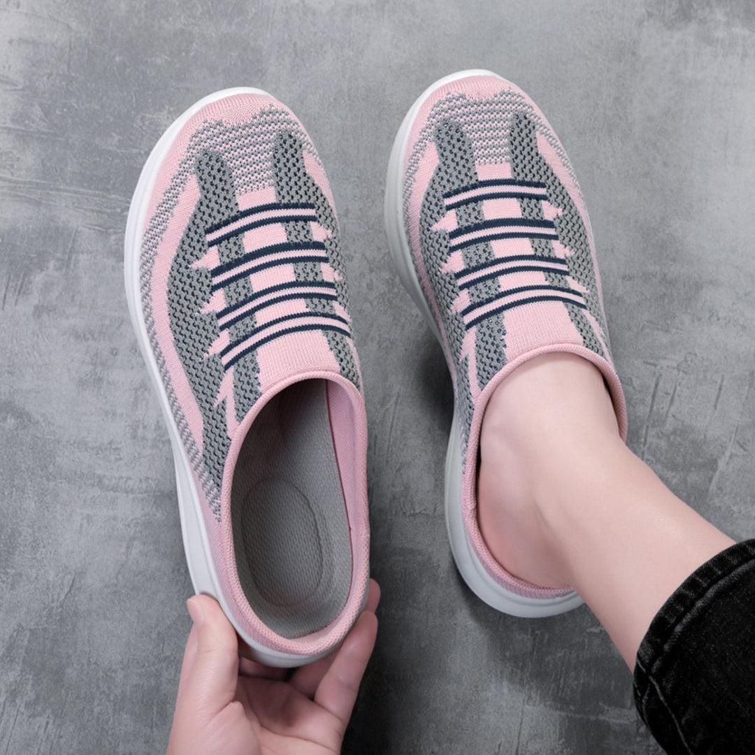  Women's Lightweight Knit Mesh Slippers