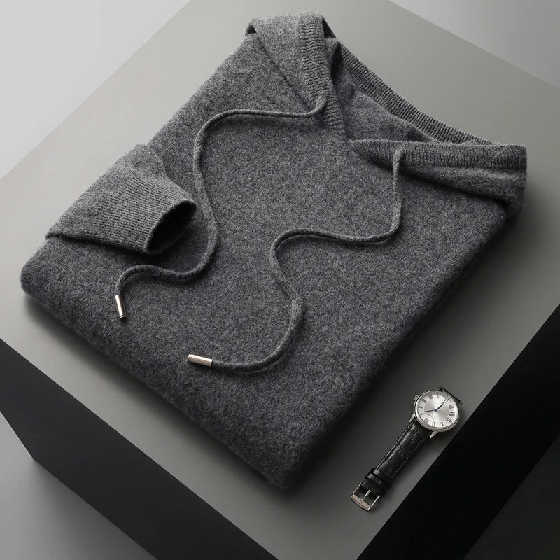 Men's Premium Merino Wool Blend Warm Sweatshirt