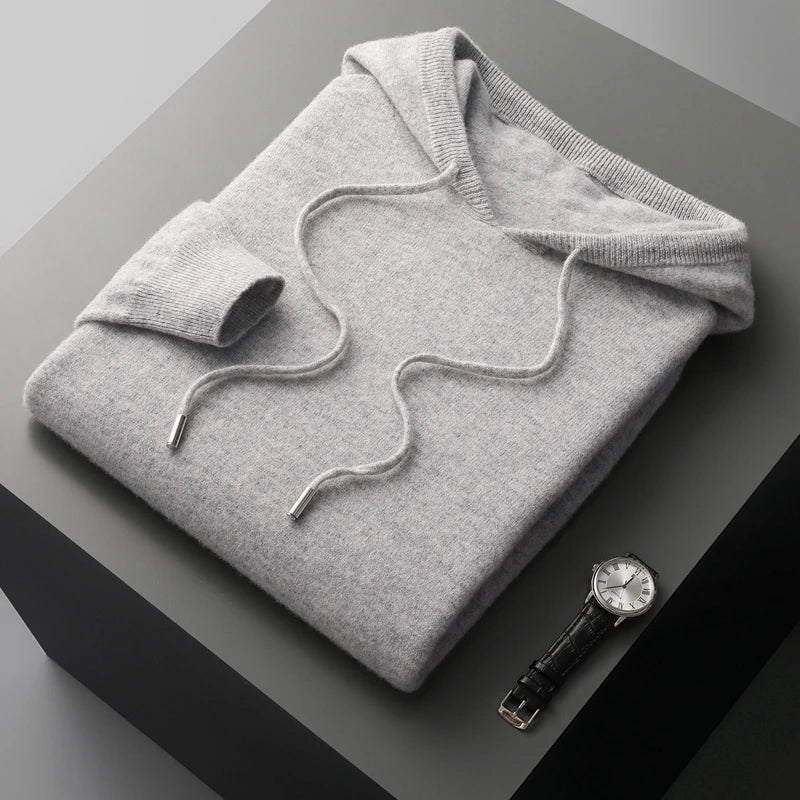 Men's Premium Merino Wool Blend Warm Sweatshirt