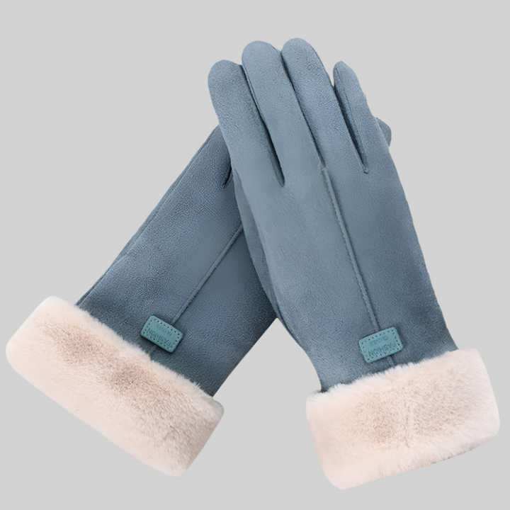 G6*NuMode | Stylish and Warm Furry Winter Gloves