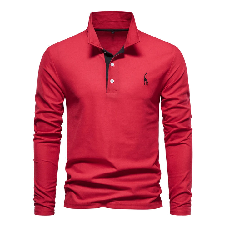 Men's Long Sleeve Polo