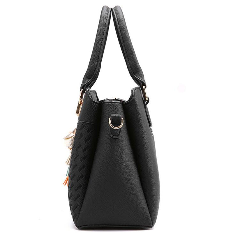Women's Embossed Detail Satchel Handbag