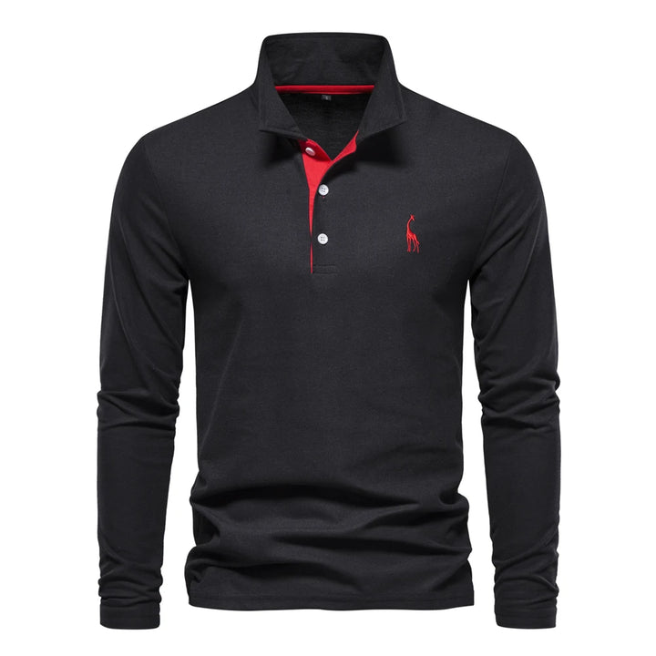 Men's Long Sleeve Polo