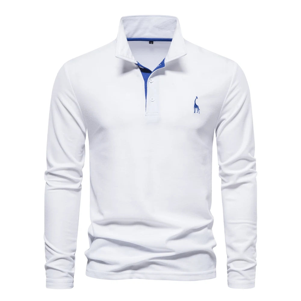 Men's Long Sleeve Polo