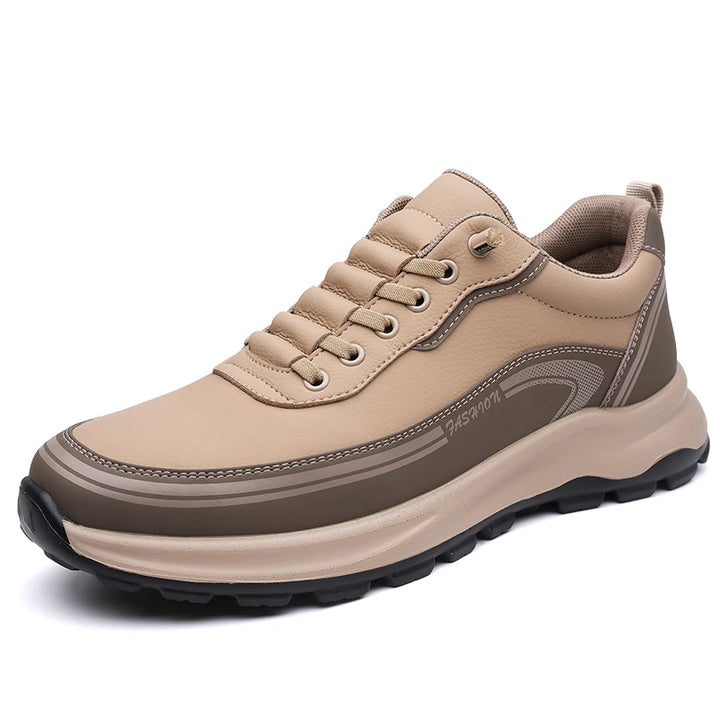 Men's Thick Soled Leather Shoes